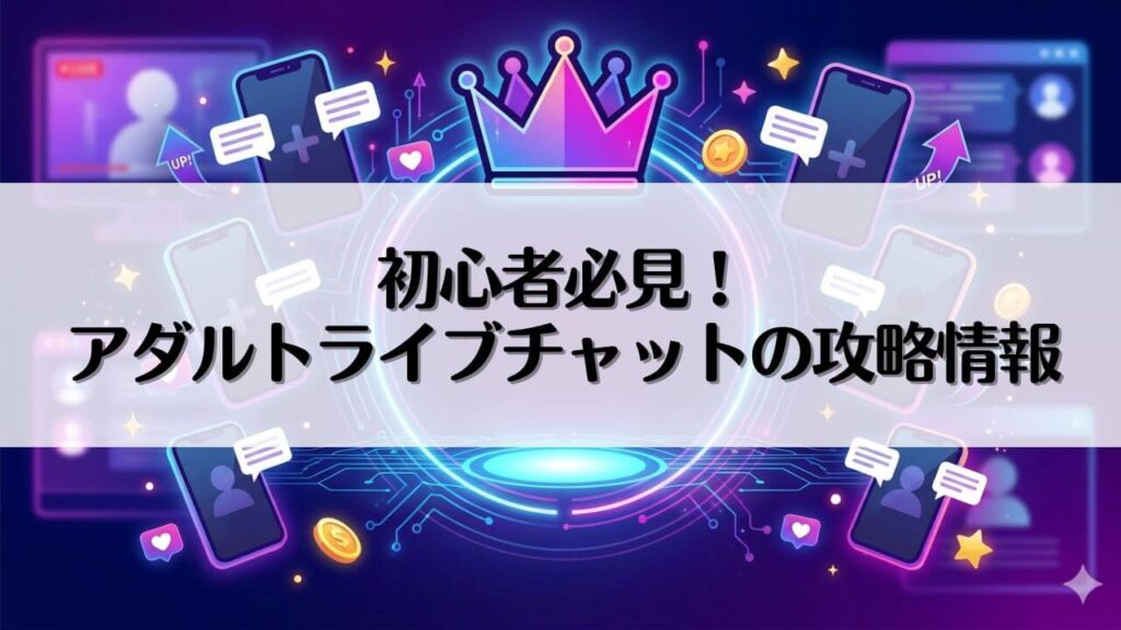 初心者必見！アダルトライブチャットの攻略情報